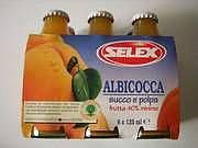 Succo di albicocca, pesca, pera